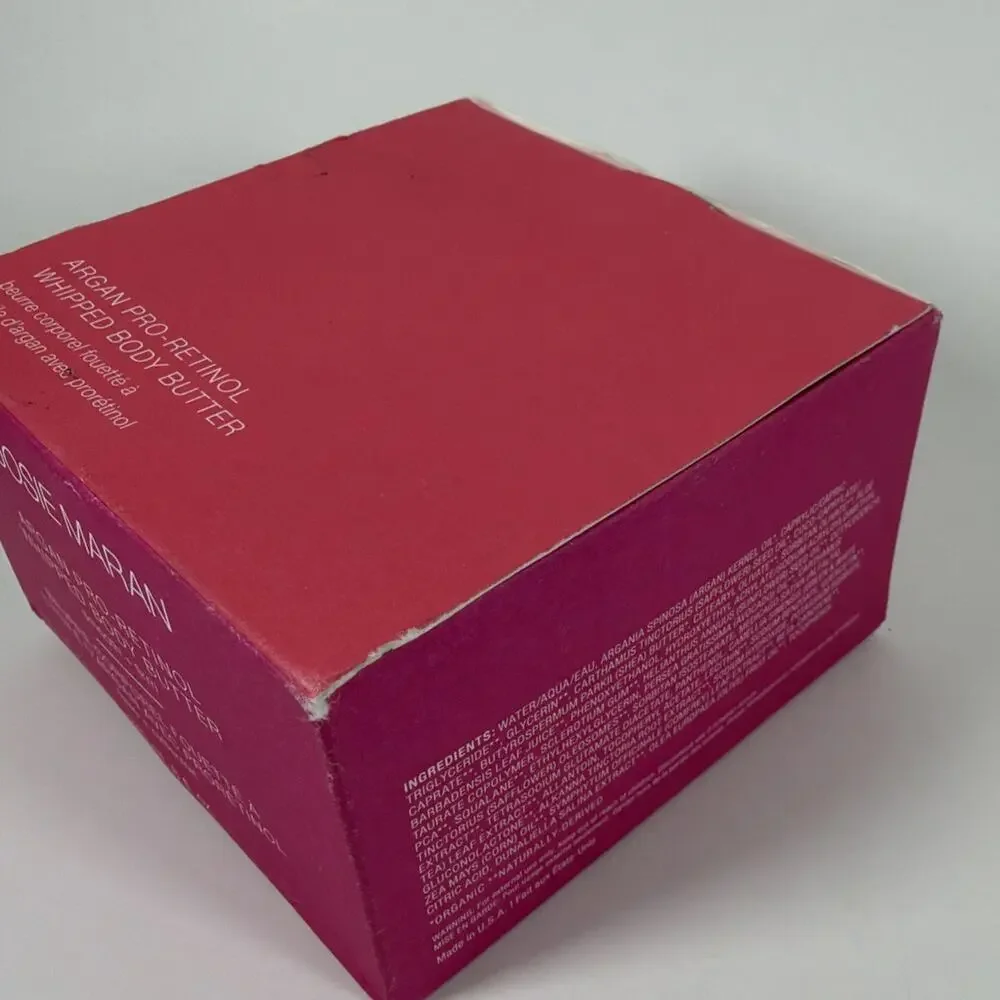 Josie Maran 8 oz Argan Pro-Retinol Whipped Body Butter Smooth + Firm - New